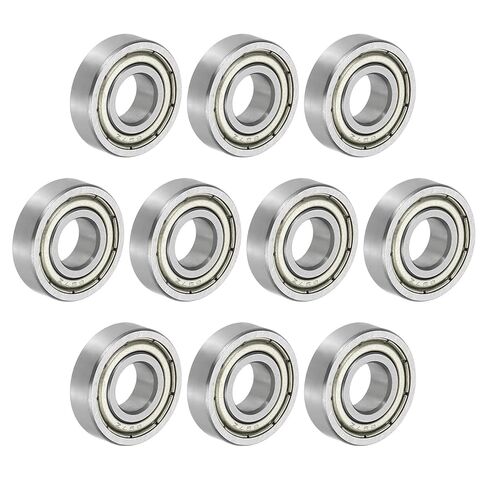 0.2" x 0.67" x 0.28" Deep Groove Ball Bearing 10 Pack Double Shield Bearings Pulley Bearing Wheel Skateboard Bearings in Saudi Arabia
