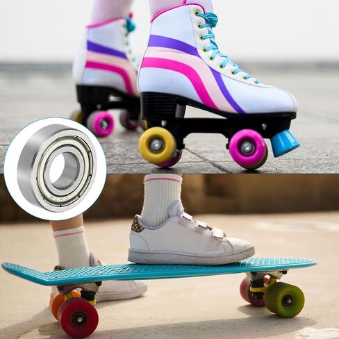 0.2" x 0.67" x 0.28" Deep Groove Ball Bearing 10 Pack Double Shield Bearings Pulley Bearing Wheel Skateboard Bearings in Saudi Arabia