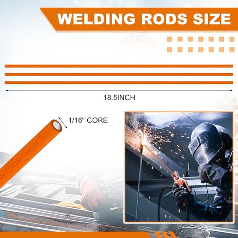 Therwen 3 Pcs Sticks 56% Bag-7 Silver Alloy Brazing Rods 18" Flux Coated Silver Solder Copper Brazing Rods in Saudi Arabia