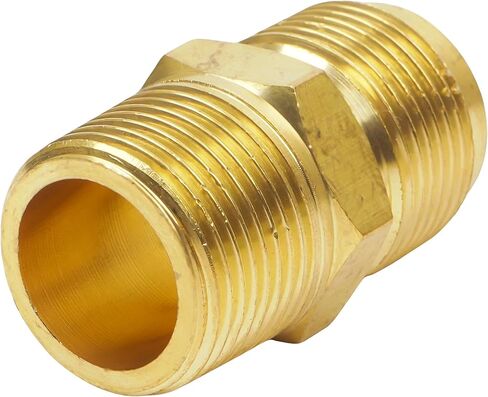 2 قطعة محول نحاسي Signite 1/2 مضيئة إلى 1/2 NPT ذكر نصف اتحاد - مثالي لتركيبات البروبان، وغطاء الضغط، وتركيبات غاز البروبان - متين، موصل للسباكة in Kuwait