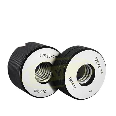 1 مجموعة (1 * GO + 1 * NOGO) TR 7e مقياس حلقي شبه منحرف أمريكي غير قياسي TR12 14 15 أداة قياس (Tr14X1.5 7e T Z، اليد اليمنى) in Saudi Arabia