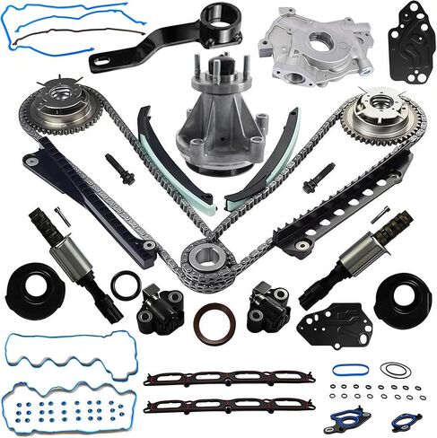 5.4 Engine Timing Chain Kit Fit For Ford Expedition F-150 F-250 F-350 Super Duty, Lincoln Mark LT, Navigator 5.4L 5L3Z-6268-A 3R2Z-6A257-DA 2004-2009 in Saudi Arabia
