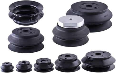1pcs Heavy Duty Robotic arm Glass Vacuum Suction Cup ZP Series ZP-32 40 50 63 80 100 125 HBS/HBN ZPA-T0-B8 B10 ZPA-T1-B8 B10 B12 B16(HB125-S) in Saudi Arabia