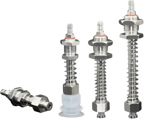 1 قطعة TS سلسلة TS-M12-L56/60/65/70/75/80/90/100/108/120/150 المعادن الهوائية كوب شفاط المكنسة الكهربائية عازلة معدنية ربط قضيب (TS-M12-L120-11) in Kuwait