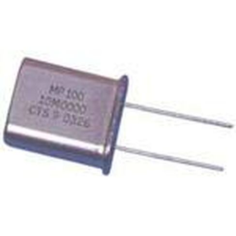 CTS Corporation, MP061, Crystal 6.144MHz ±30ppm (Tol) ±50ppm (Stability) 20pF Fund 40Ohm 2-Pin HC-49/U Thru-Hole Bulk (100 Item/s) in Saudi Arabia