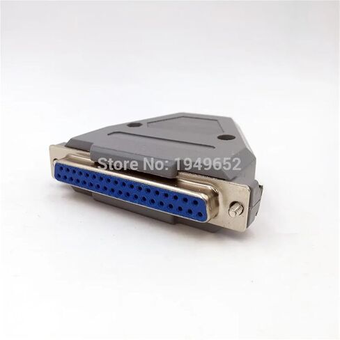 1Pc DB37 VGA Parallel Port 2row D Sub Connector 37hole/pin Male&Female 1Pcs(Golden Male) in Saudi Arabia