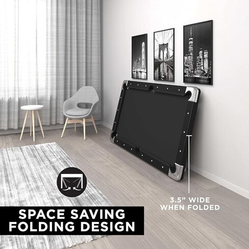 Pre-Sale 6 Ft. Pool Table | Folding Legs for Storage | Black in Saudi Arabia