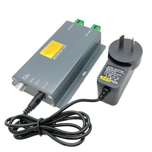 جهاز إرسال بصري FTTH CATV 1310/1550nm AGC/ATT التحكم في الطاقة الضوئية، عرض النطاق الترددي 47-1000 ميجا هرتز، مخرج ثنائي المنفذ 10 ديسيبل مللي متر (الاتحاد الأوروبي 1310) in Kuwait