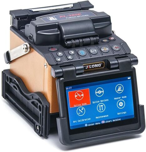 JILONG KL-280E Fiber Optic Splicer, Low Loss, Quick Joint in 9 Seconds, 100% Original in Saudi Arabia