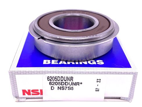 NSK Japan 6205 DDU NR C3 Deep Groove Ball Bearing Open Type + Snap Ring 6205 2RS C3 25x52x15 mm in Saudi Arabia
