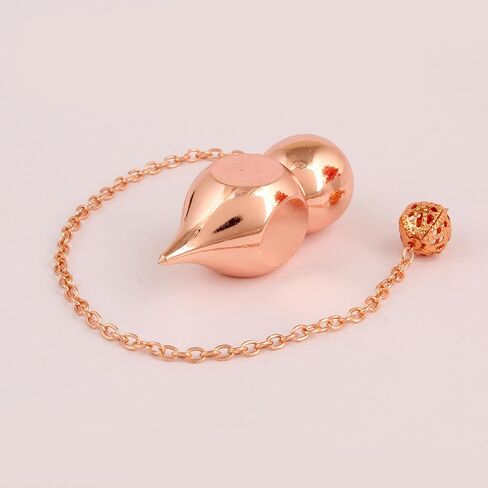 Rudra Empire Copper Metal Healing Dowsing Metaphysical Chakra Balancing Pendulum for Divination & Dowsing in Saudi Arabia