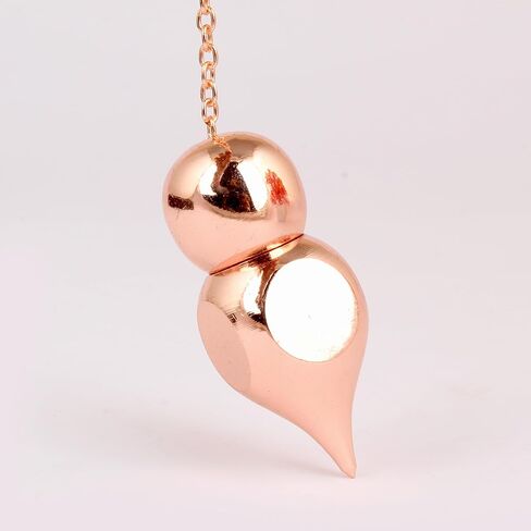 Rudra Empire Copper Metal Healing Dowsing Metaphysical Chakra Balancing Pendulum for Divination & Dowsing in Saudi Arabia