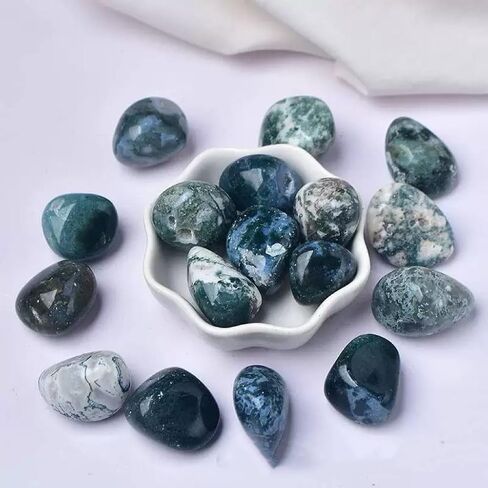 0.5 LB Blue Tiger Eye Tumbled Stones – Healing Crystals for Energy, Protection & Intuition – Polished Crystals for Reiki, Chakra Balancing, Meditation & Home Décor (30-50mm) in Saudi Arabia