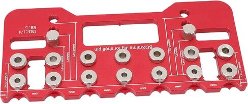 WALFRONT Cabinet Door Handle Mounting Template Set, Aluminum Alloy Steel Drill Bushings and Bits, Precision Drilling for Woodworking and Home Renovation in Saudi Arabia