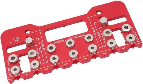 WALFRONT Cabinet Door Handle Mounting Template Set, Aluminum Alloy Steel Drill Bushings and Bits, Precision Drilling for Woodworking and Home Renovation in Saudi Arabia