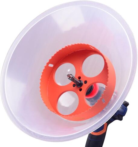 Pack of 3 Clear Hole Cutter Covers 11mm 18mm 22mm Inner Diameter Bowl for Enhances Debris in Saudi Arabia