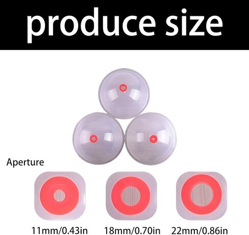 Pack of 3 Clear Hole Cutter Covers 11mm 18mm 22mm Inner Diameter Bowl for Enhances Debris in Saudi Arabia