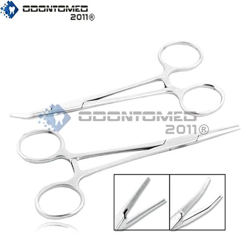 OdontoMed2011 HEMOSTATS, CURVED 6" AND STRAIGHT 6" NEW in Saudi Arabia