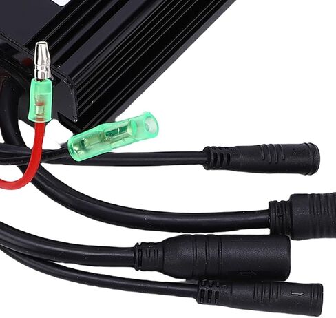 وحدة تحكم المحرك Luocute 36V 48V 52V، 9 أنابيب 500W 750W وحدة تحكم موجة جيبية مع موصل مقاوم للماء للدراجة الكهربائية in Kuwait