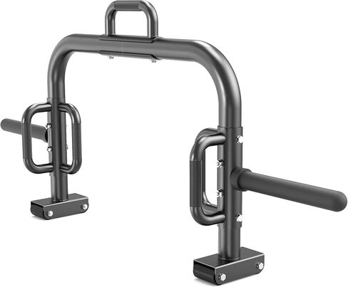 Synergee Stand-Up Open Trap Bar – Hex, Shrug & Deadlift Bar for Olympic & Standard Plates, Space-Saving Design in Saudi Arabia