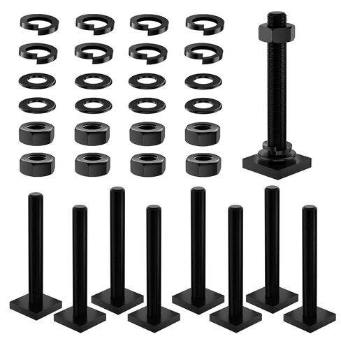 8Pcs T Slot Bolts for Roof Rack Cross Bars, M8x40mm Stainless Steel T Track Bolts, Roof Rack T Slot Accessories for Cargo Basket, Bike Rack, Kayak Rack, Solar Panel, Awning Mount in Saudi Arabia