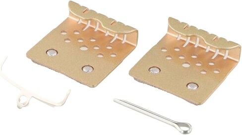 Mountain Bike Disc Brake Pads Cooling Pure Copper Fiber Sintered Metal for Enhanced Stopping Power and Heat Dissipation(01) in Saudi Arabia
