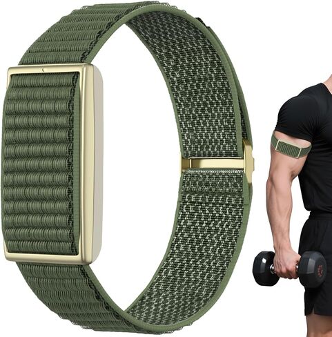 Yeahxing Bicep Strap for Polar Loop - Visible Armband 2.0 Replacement Strap with Polar Loop (2025), Secure Hook and Loop Closure, Soft Breathable Comfortable Adjustable Wristband for Men Women in Saudi Arabia