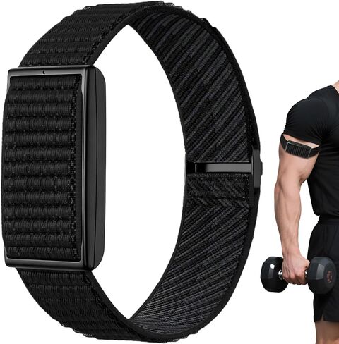 Yeahxing Bicep Strap for Polar Loop - Visible Armband 2.0 Replacement Strap with Polar Loop (2025), Secure Hook and Loop Closure, Soft Breathable Comfortable Adjustable Wristband for Men Women in Saudi Arabia
