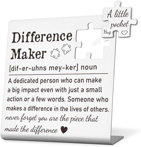 THRXOBN Difference Maker Gift for Mentor, New Chapter Gifts for Mentor, Congratulation Gifts for Mentor,New Job Gift for Mentor, Appreciation Gifts for Mentor,WLK35 in Saudi Arabia
