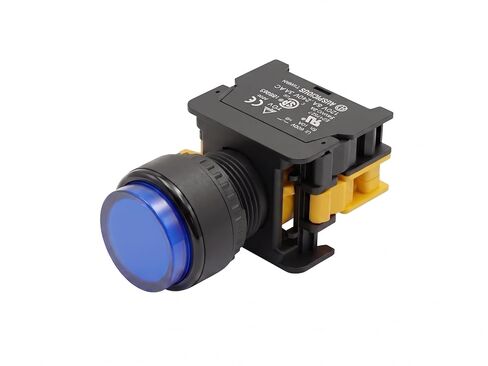 Alpinetech LXL-22 22mm 1NO مفتاح ضغط مؤقت 24V AC DC LED مضيء (أخضر) in Kuwait