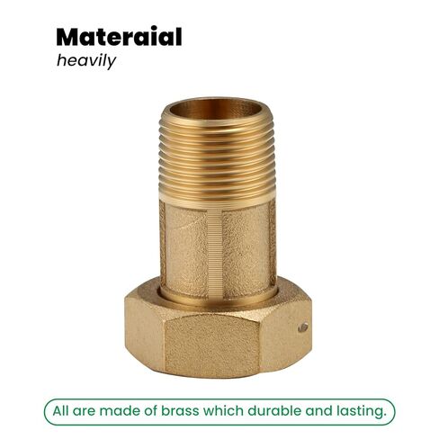 Watflow 3/4 "ذكر NPT اقتران عداد المياه، 1" أنثى NPT لعداد المياه DN20. in Kuwait