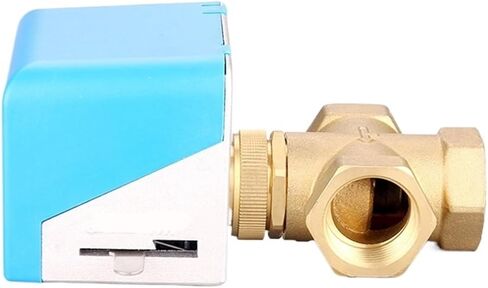3/4" 1" Three-Way Brass Globe Valve Internal Thread Three-Way Valve Two-Wire System(1) in Saudi Arabia