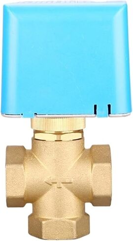 3/4" 1" Three-Way Brass Globe Valve Internal Thread Three-Way Valve Two-Wire System(1) in Saudi Arabia