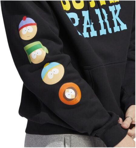 بلوفر بغطاء للرأس من adidas X South Park للرجال، سويت شيرت بغطاء للرأس in Saudi Arabia