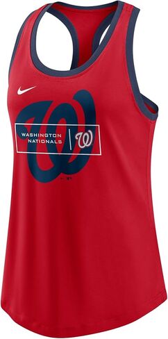 تيشيرت Washington Nationals X-Ray Racerback Performance بدون أكمام للنساء من نايك in Saudi Arabia
