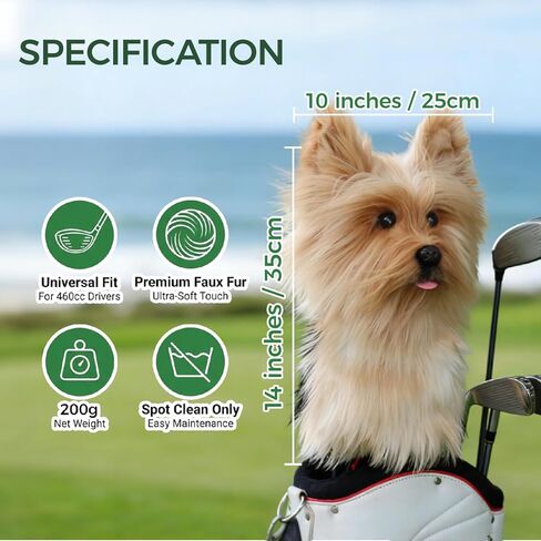 Yorkshire Terrier Golf Club Covers - Custom, Protective & Charming for Your Golf Gear in Saudi Arabia