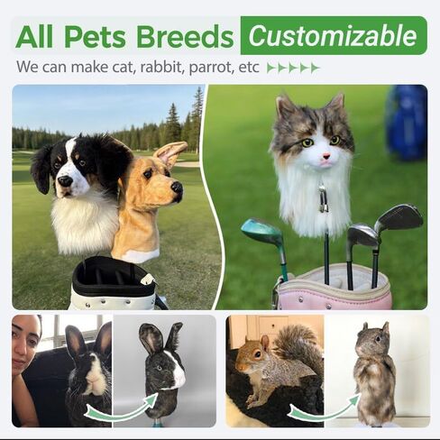 Yorkshire Terrier Golf Club Covers - Custom, Protective & Charming for Your Golf Gear in Saudi Arabia