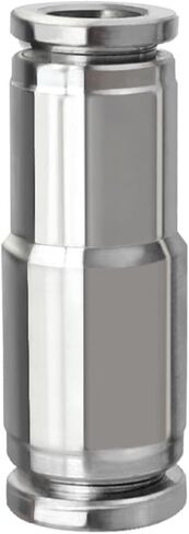 30PCS 304 Stainless Steel Reducer Straight Fittings Trachea Quick Connector Pneumatic Fittings PG6-4/8-6/10-8/12-10(PG12-10) in Kuwait