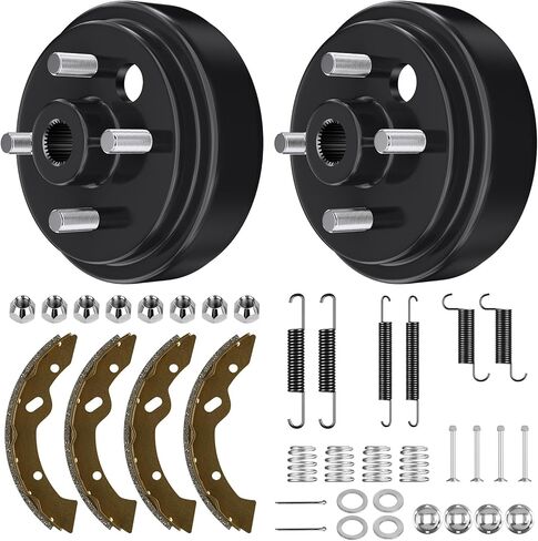 30-Tooth Golf Cart Brake Hub Repair Kit for 4 Cycle Gas EZGO TXT 1997-2008, Medalist 1997-1999, Include Brake Drum, Brake Shoes, Spring Kits, OEM# 21807G1, 70794G01, 27944G01 (NOT Fit Electric Model) in Saudi Arabia