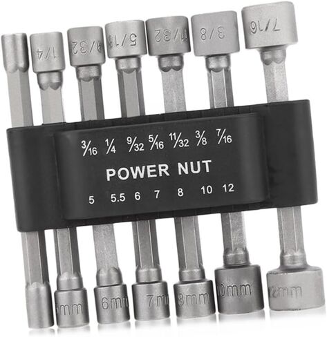 Veemoon 14 Pcs Drill Bit Adapter Pneumatic Wind Batch in Saudi Arabia