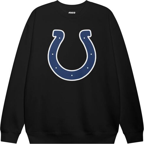 FOCO New England Patriots NFL Mens Primary Logo Crew Neck Sweatshirt - Navy - S in Saudi Arabia