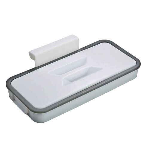 Kitchen Cabinet Hanging Trash Can with Lid, Cupboard Door Garbage Bin Rack Holder for Kitchen RV Bathroom, Space Saving Waste Bin for Food Scraps Recycling Storage in Saudi Arabia