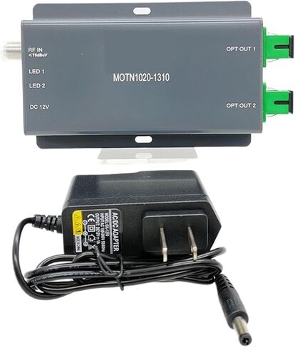 FTTH CATV Optical Transmitter 1310/1550nm AGC/ATT Optical Power Control,47-1000MHz Bandwidth, Dual-Port Output 10dBm in Saudi Arabia