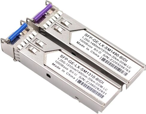 Gigabit Single Mode Single Fiber Optical Module 1 Pair SFP 1.25G 1310/490nm 3KM 20KM 40KM 80KM lc SC to Single Fiber Optical Module(1.25G 1310/1490 40km LC 1 Pair) in Saudi Arabia