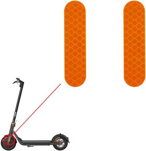 Self-Adhesive Night Reflective Stickers for Segway Ninebot F25 F30 F40 Electric Scooter Waterproof Warning Strip for Ninebot F25 F30 F40 Scooter Decoration Accessories in Saudi Arabia