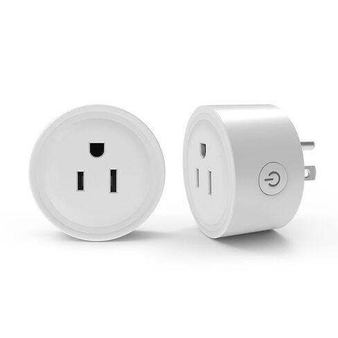 Smart Plug, WiFi Outlet Compatible with Alexa & Google Assistant, Smart Outlet 16A/2200W Max, Smart Home Automation, APP Remote Control, Timer&Schedule, 2.4G Wi-Fi Only, 2 Pack in Saudi Arabia