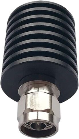 Attenuator 25W N Type Attenuator DC-3Ghz/4Ghz 1/2/3/5/6/10/15/20/30/40/50db N Male Plug to Female Jack coaxial Power Connector 50ohm(6db,3G) in Saudi Arabia