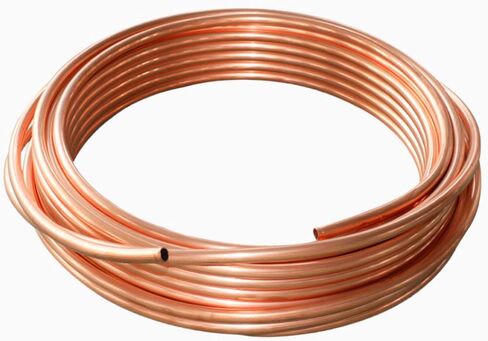 Copper Pipe Soft Coil Copper Tubing 7/64" OD x 1/16" ID x 9.84 Ft Length T2 Refrigeration Copper Tubing for Air Conditioners, Refrigerator, DIY Projects in Kuwait