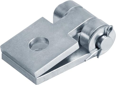 heneng 6 Pcs 2 Hole Adjustable Hinge Bracket for 1-5/8" Strut Channel, 7/32" Thick Strut Hinge,4-5/8" x 1-5/8" in Saudi Arabia