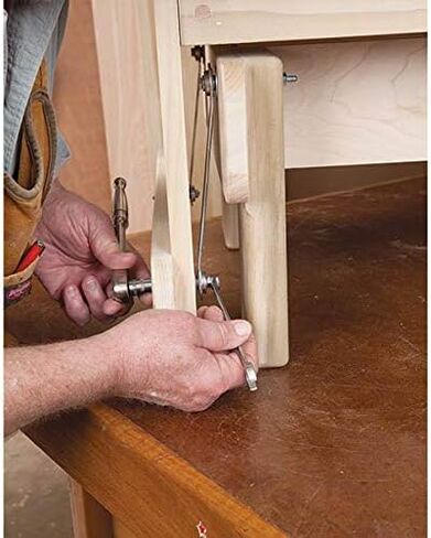 Woodriver Glider Bracket Hardware 4-Piece in Saudi Arabia